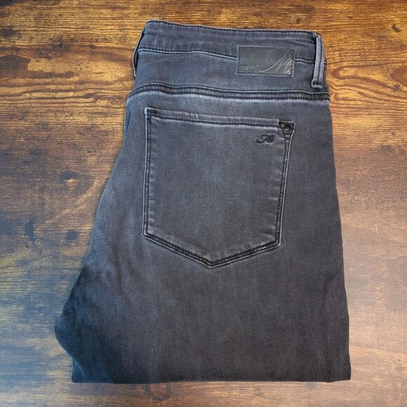 Mavi Jeans Size 31 Alissa High Rise Super Skinny Charcoal Stretch Denim - Picture 3 of 11
